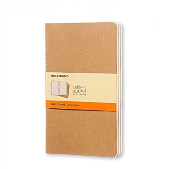 Moleskine Other - Set 3 Moleskine Cahiers Collection Ruled Journals